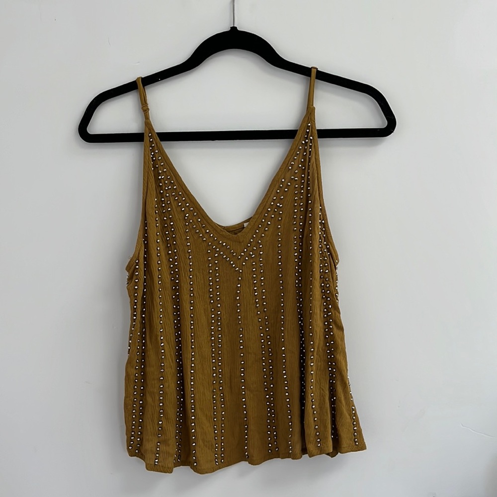 Free people sparkly tank top